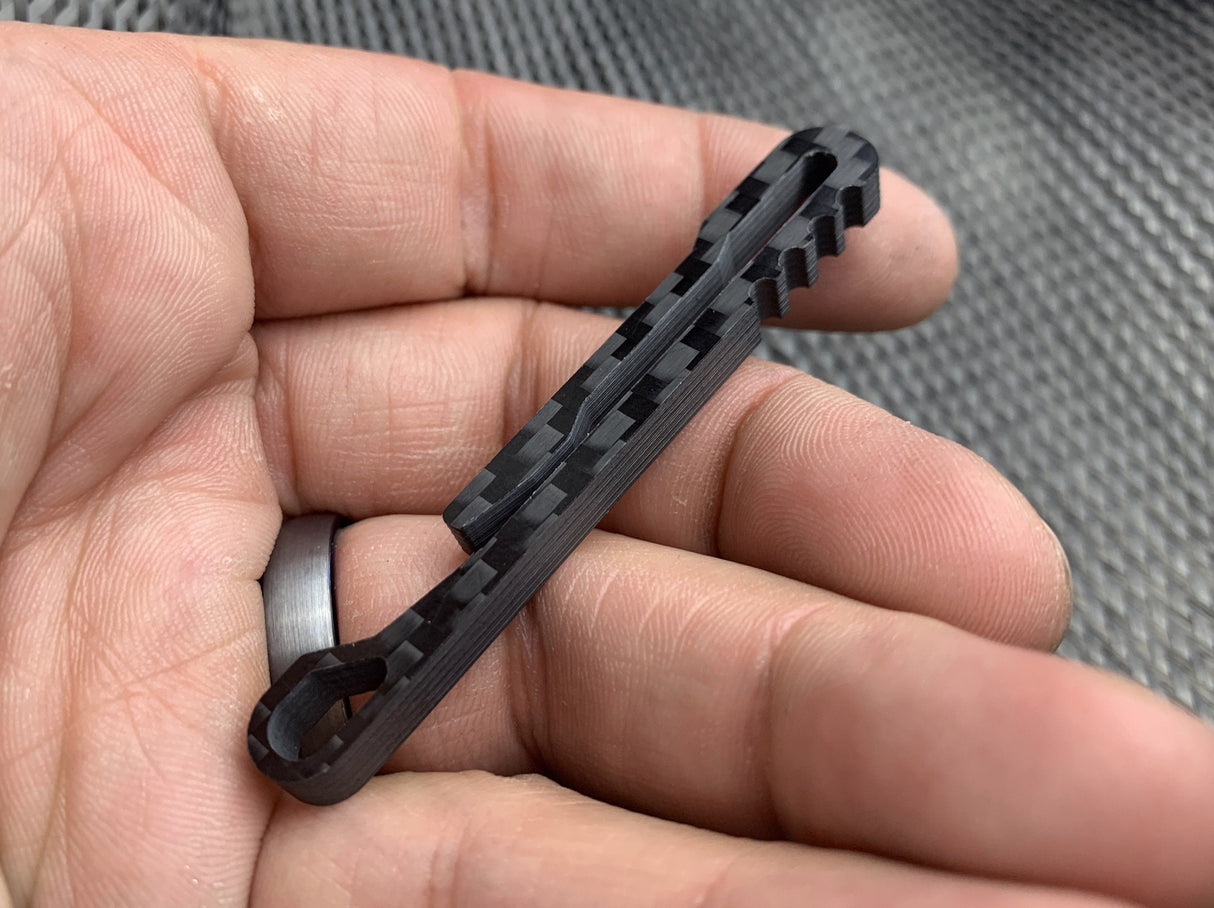 Carbon Fiber Key Amigo Key Clip 🚨 Stocking Stuffer Sale 🚨