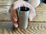 Big Shot - Machined Titanium 2 Oz Glass