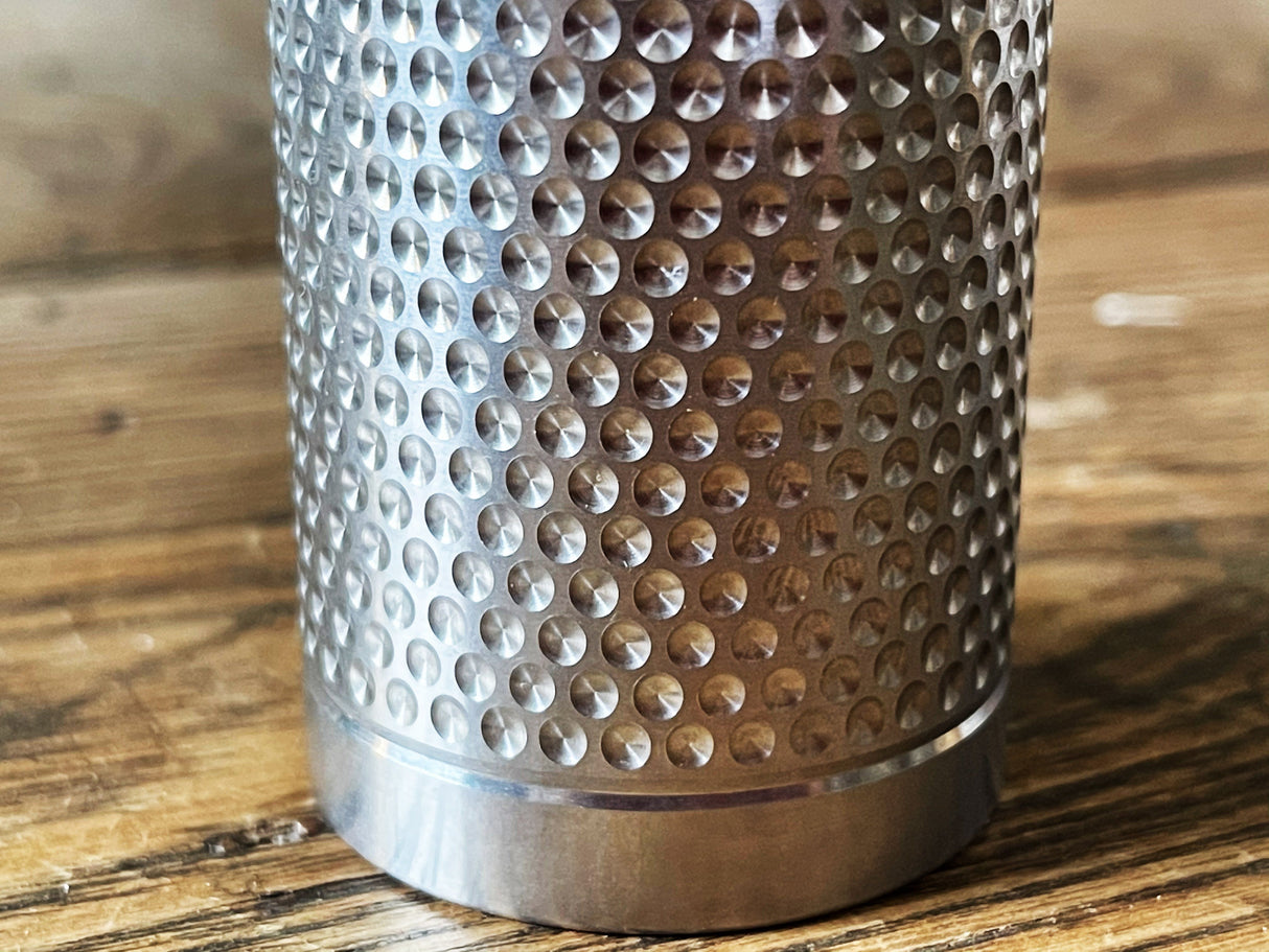 Big Shot - Machined Titanium 2 Oz Glass