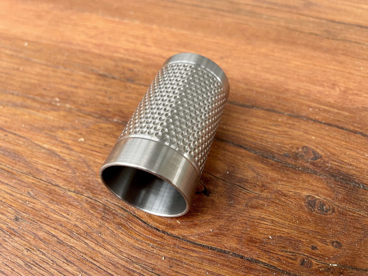 Big Shot - Machined Titanium 2 Oz Glass