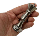Titanium Queen Chess Piece - Secret Capsule