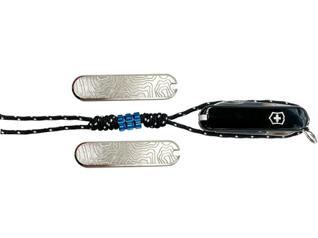 58mm Titanium Scales + Classic Swiss Army Knife Kit