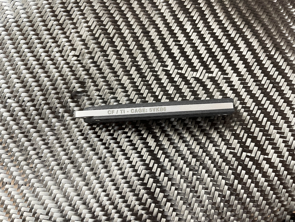 Carbon Fiber Folding Craft Scalpel Knife