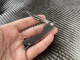 Carbon Fiber Folding Craft Scalpel Knife