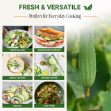 Garden Guru Marketmore 76 Cucumber Seeds 3-Pack - Non-GMO