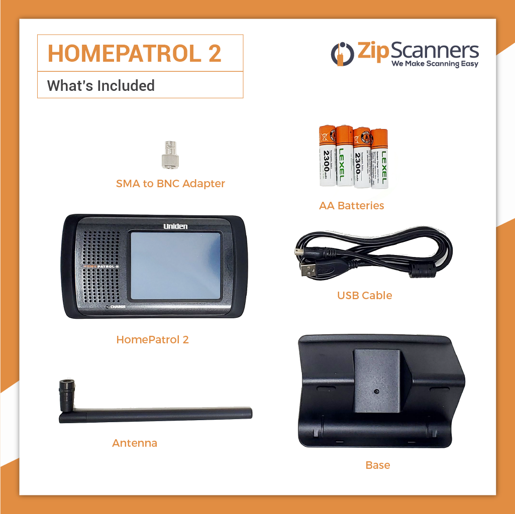 HomePatrol 2 Uniden Police Scanner