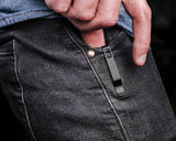 Lander 1 Pocket Knife - Black G10 - D2