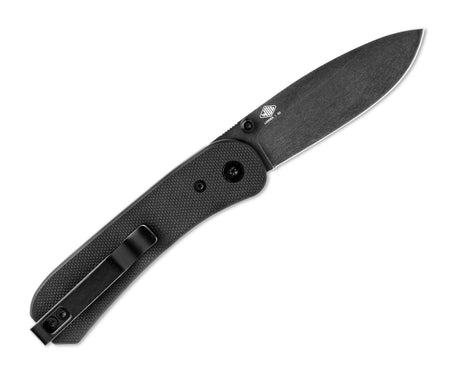 Lander 1 Pocket Knife - Black G10 - D2