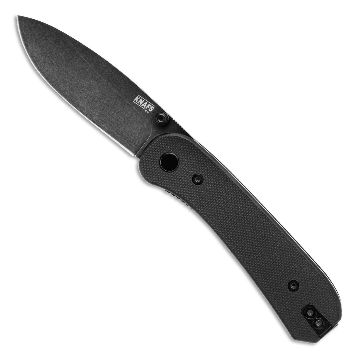 Lander 1 Pocket Knife - Black G10 - D2