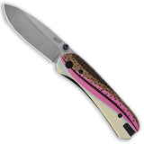 Lander 1 Knife Scales - Rainbow Trout G10