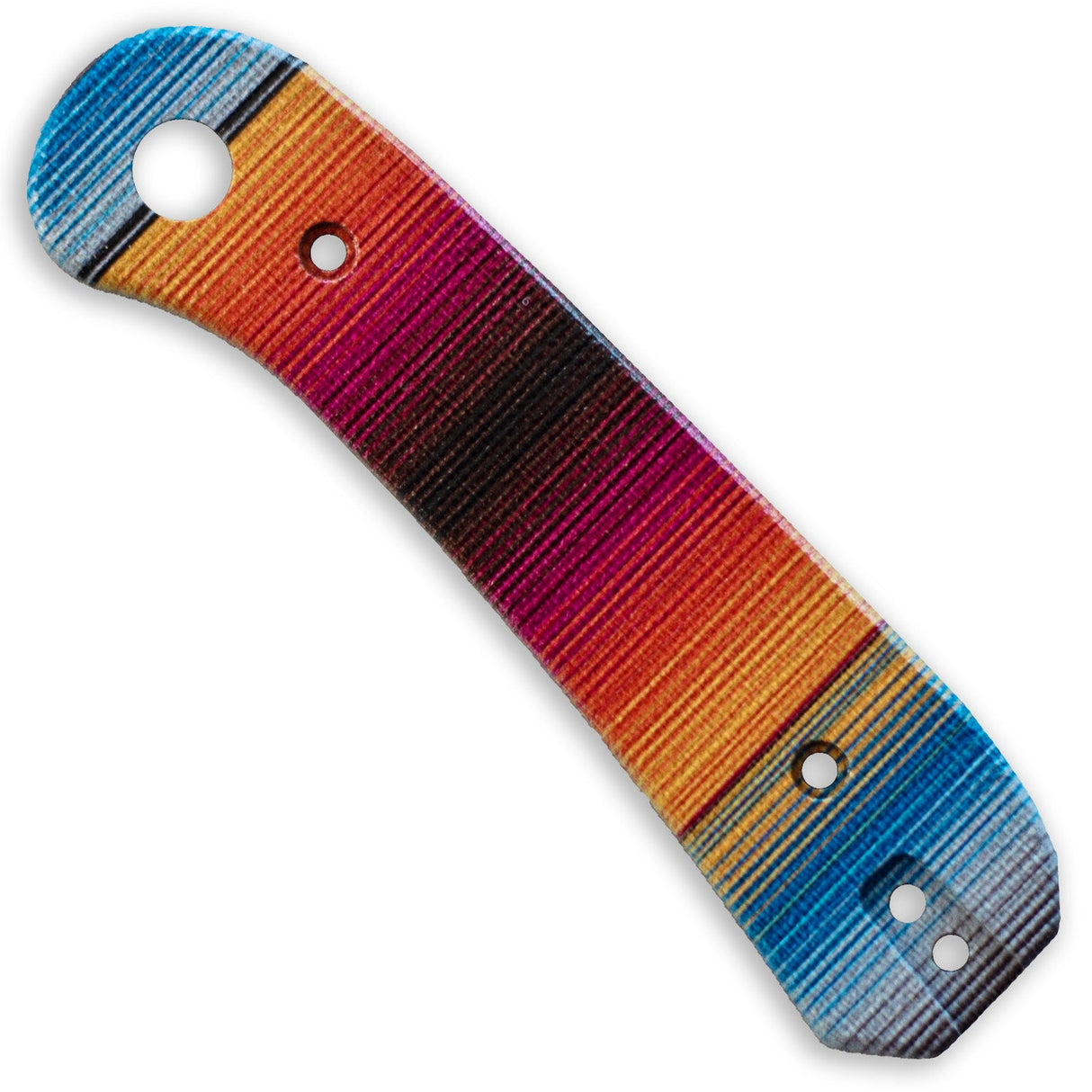 Lander 1 Knife Scales - Mexican Blanket G10