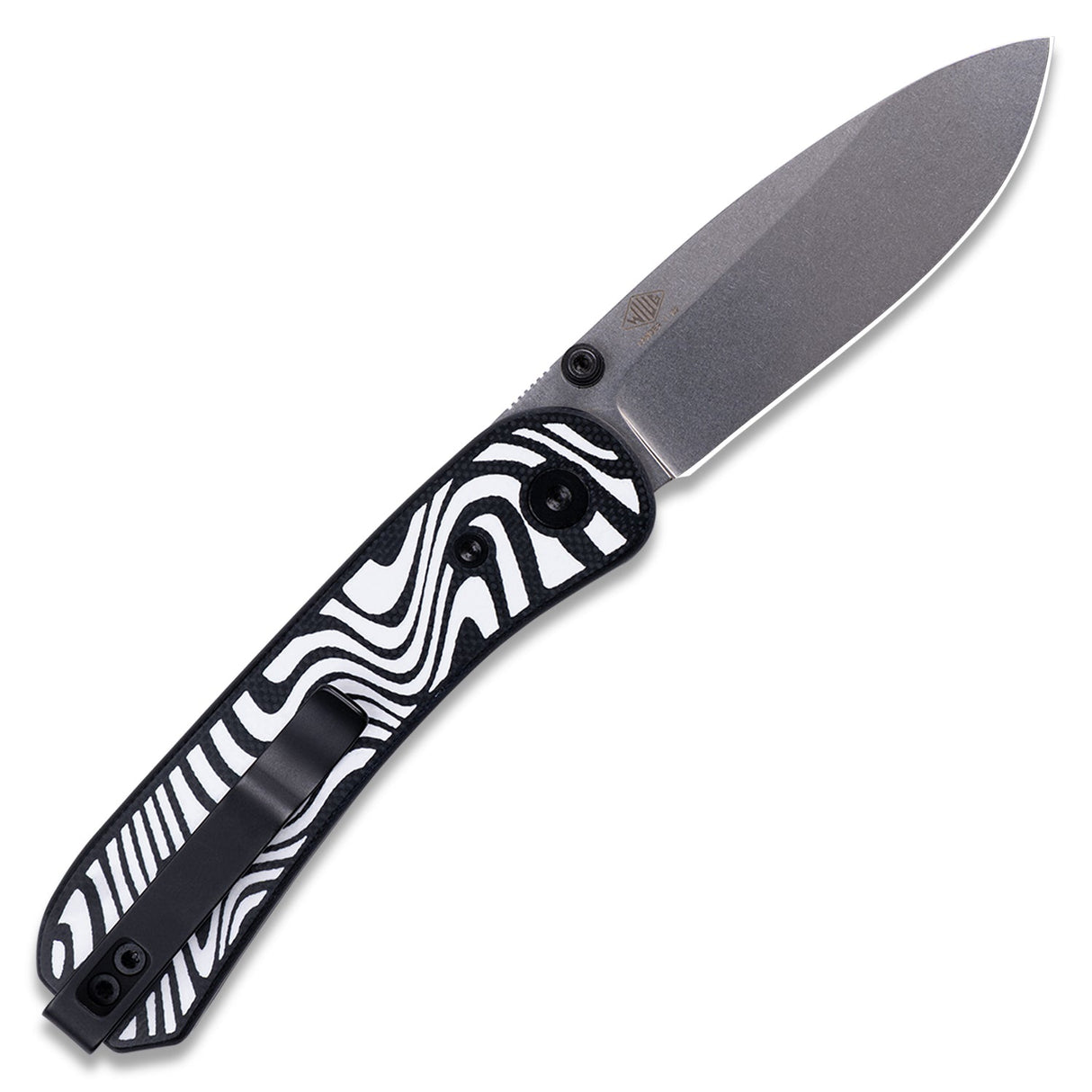 Lander 1 Knife Scales - Zebra Print G10