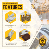 Kids Beekeeping Gloves