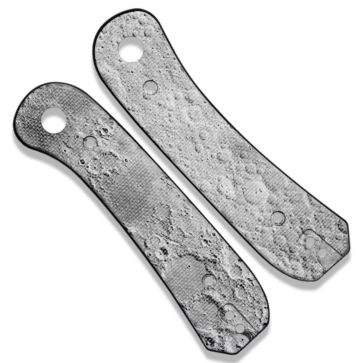 Lander 1 Knife Scales - Lunar Surface G10