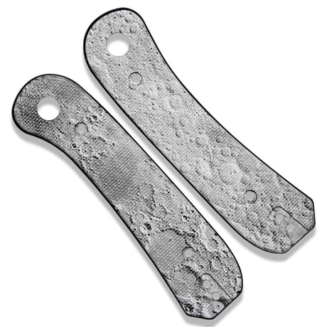 Lander 1 Knife Scales - Lunar Surface G10