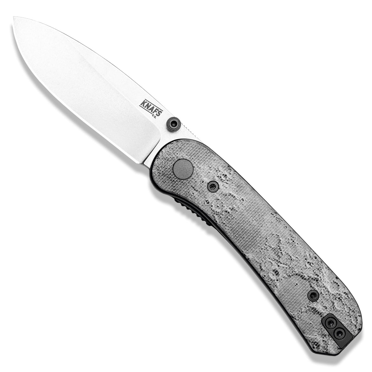 Lander 1 Knife Scales - Lunar Surface G10