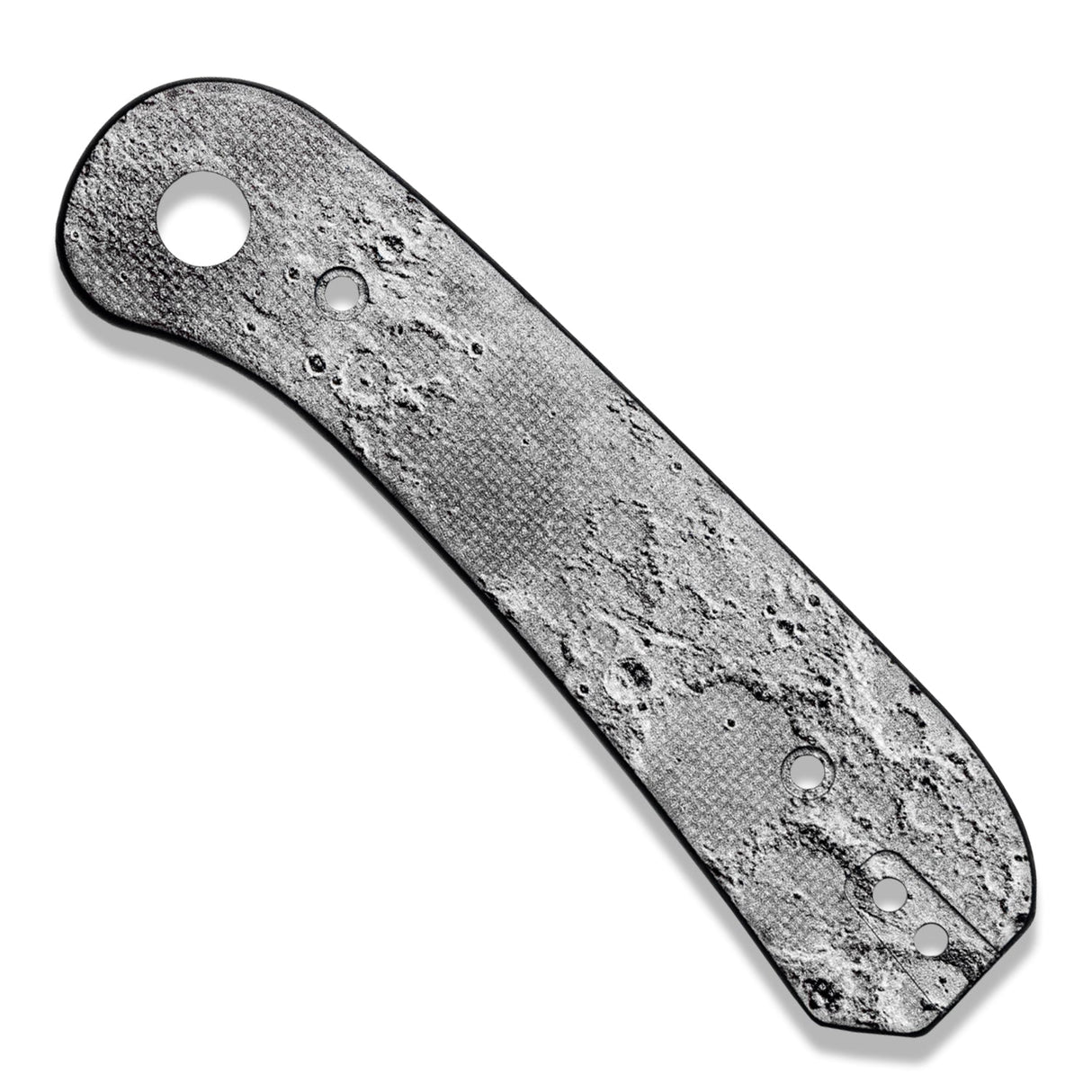 Lander 1 Knife Scales - Lunar Surface G10