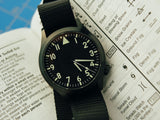 DLC Stainless Steel Pilot Automatic Watch by Maratac®