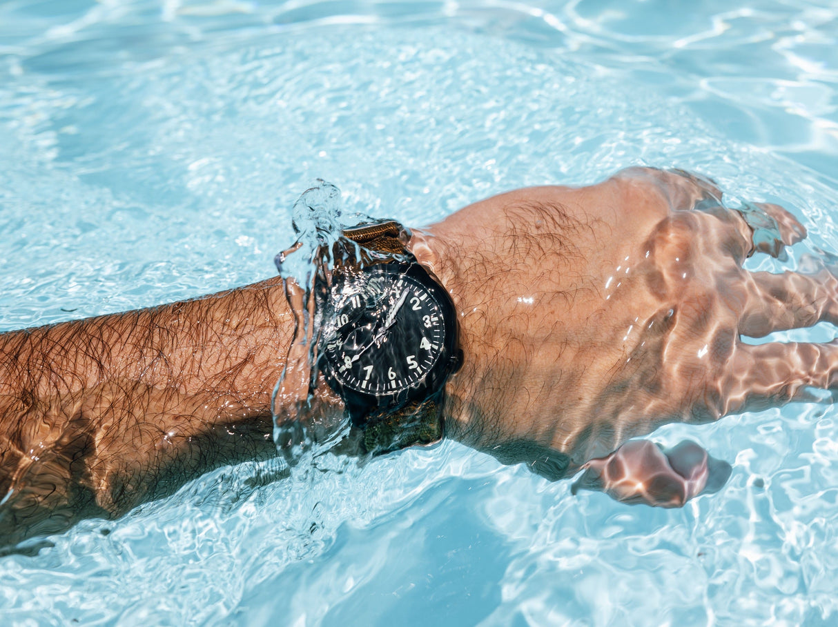 DLC Stainless Steel Pilot Automatic Watch by Maratac®