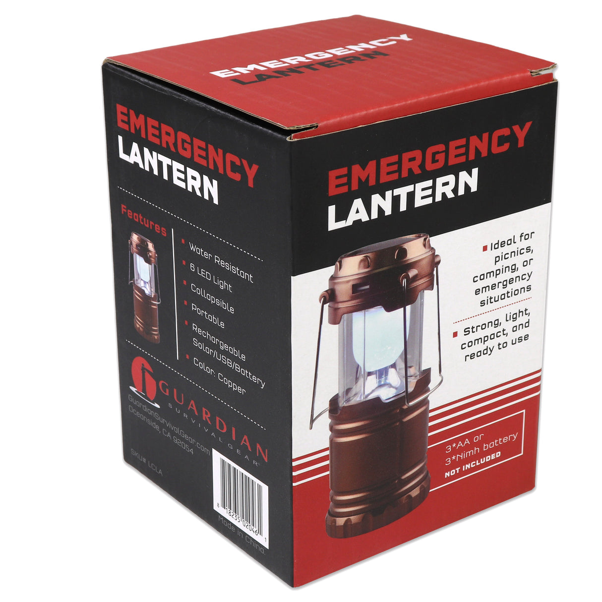 Collapsible Solar Lantern | Rechargeable LED Camping Light