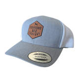 Leather Patch Trucker Hat