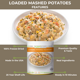 Loaded Mashed Potatoes Freeze Dried - #10 Can