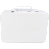 Metal First Aid Case, 16 Unit w/ Gasket - Horizontal - Empty
