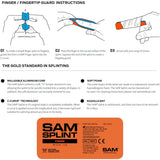 Sam Splint, Reusable - Finger, 10 pack