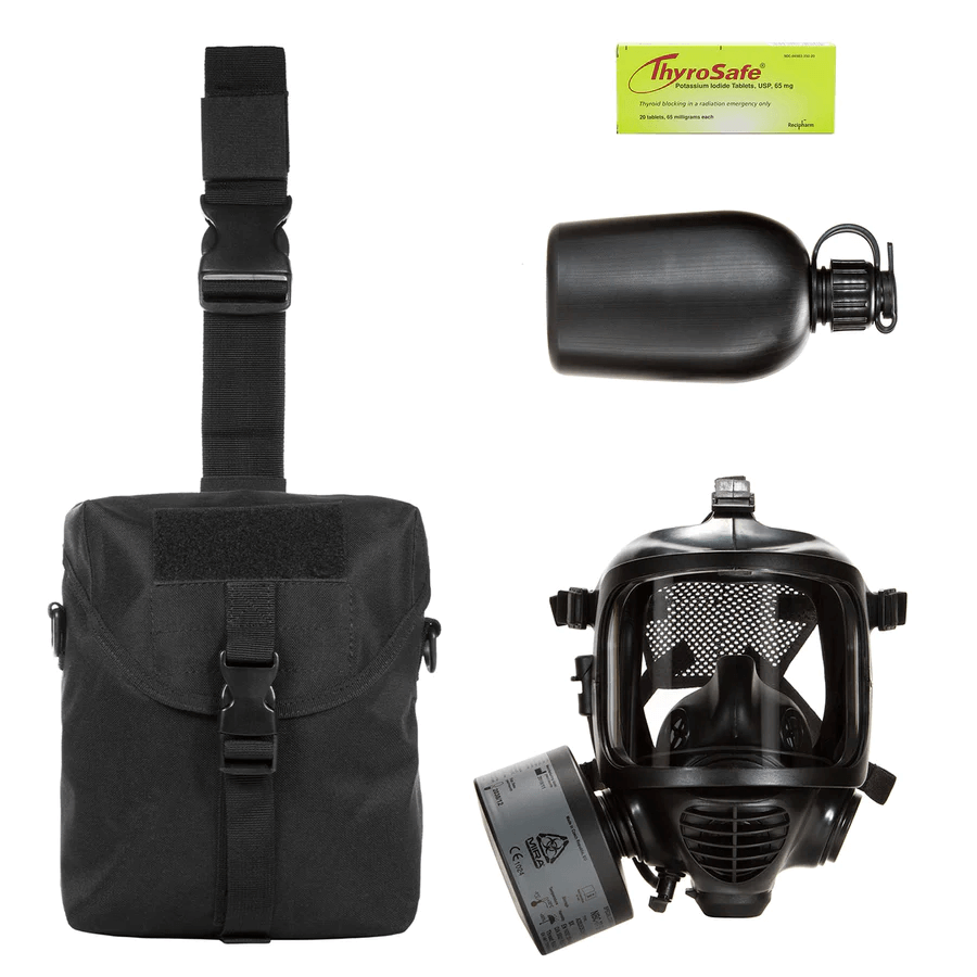 Military Gas Mask & NBC Survival Kit