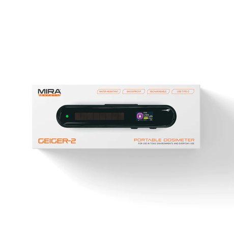 MIRA Safety Geiger-2 Portable Dosimeter / Geiger Counter