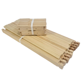 Medium 6 1/4 Inch Langstroth Frame, Wedged Top / Split Bottom with Holes