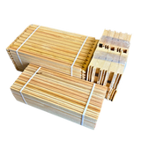 Medium 6 1/4-Inch Langstroth Frame, Grooved Top / Grooved Bottom