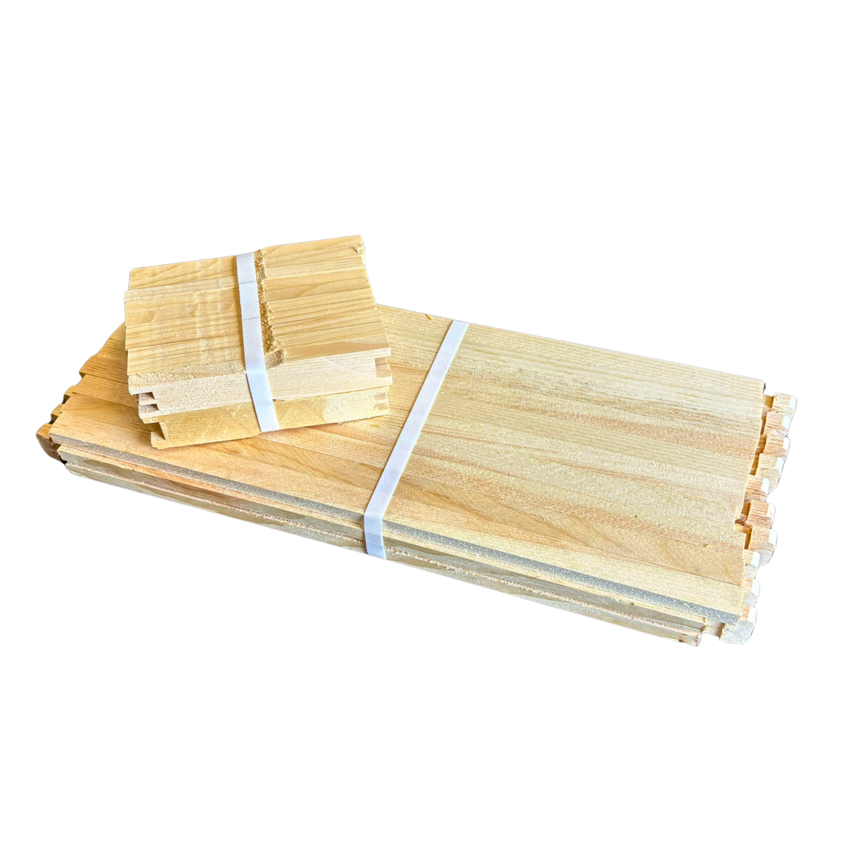 Medium 6 1/4-Inch Langstroth Frame, Grooved Top / Grooved Bottom