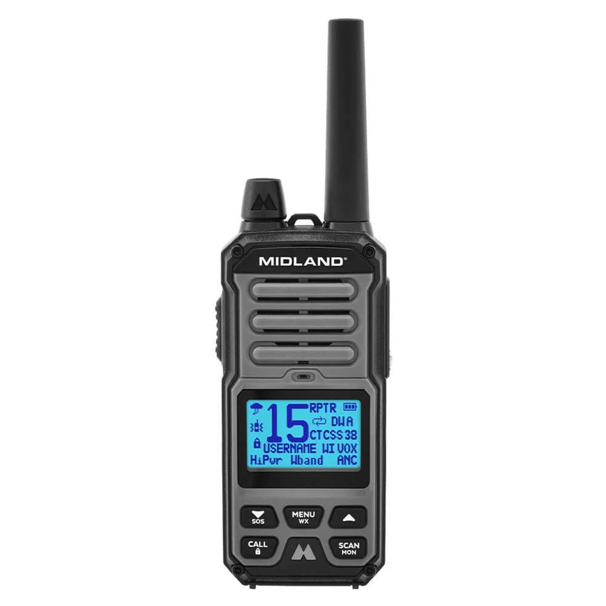 Midland GTX67 PRO - 5-Watt Two-Way GMRS Radio