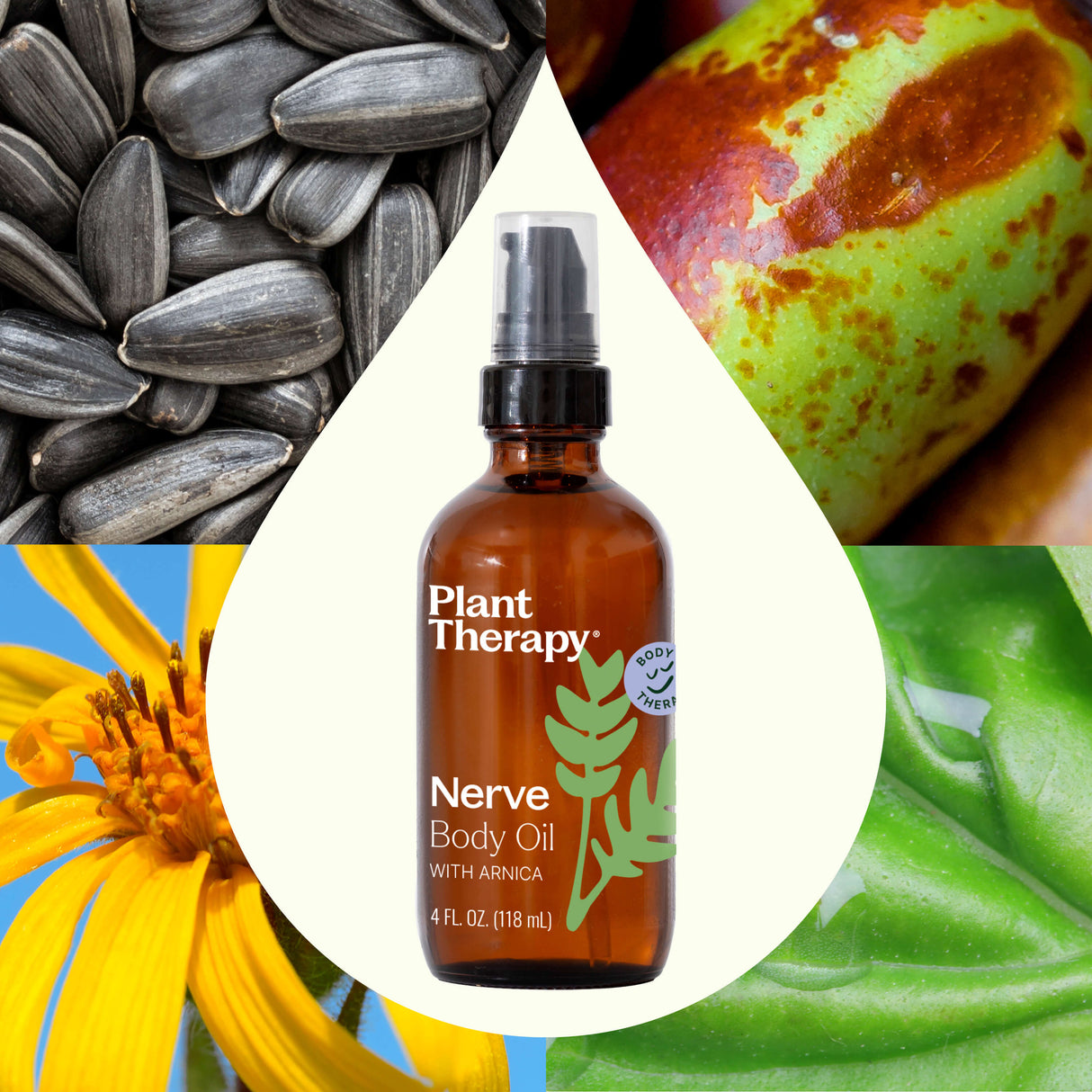 Nerve Body Oil with Arnica