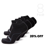 Wool Ankle Socks - Everyday Black