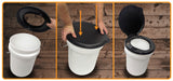 Toilet Seat Bucket Lid - 5 Gallon