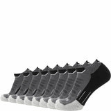 8 Pairs Obsidian - Run Ankle Midweight Merino Wool Sock