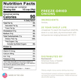 Onions Freeze Dried - #10 Can