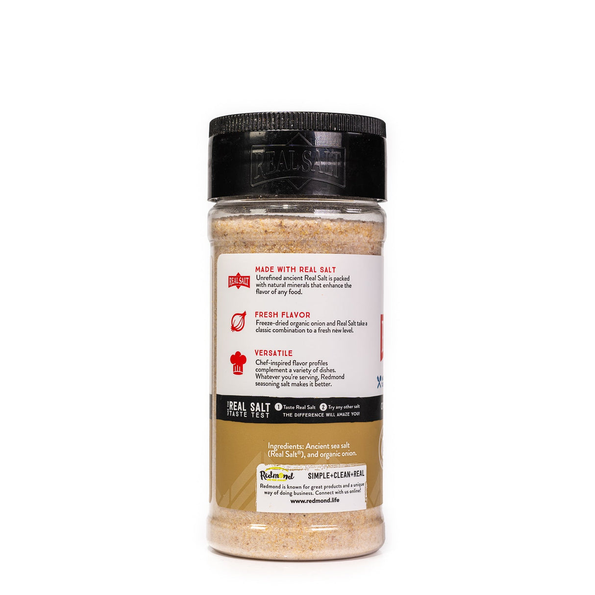 Real Salt Onion Salt Seasoning Shaker