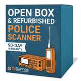 Open Box & Refurbished Police Scanners
