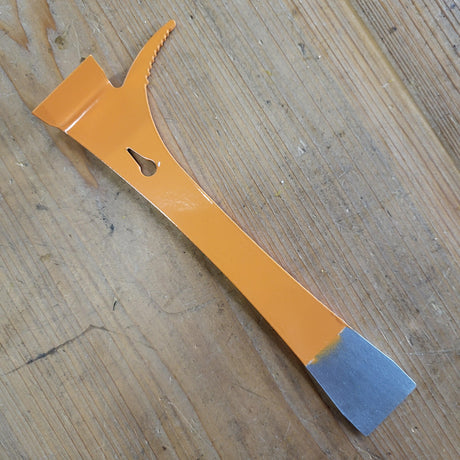 Orange KW Small Steel Hive Tool With Hook