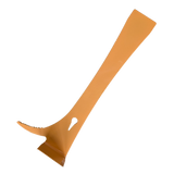 Orange KW Small Steel Hive Tool With Hook