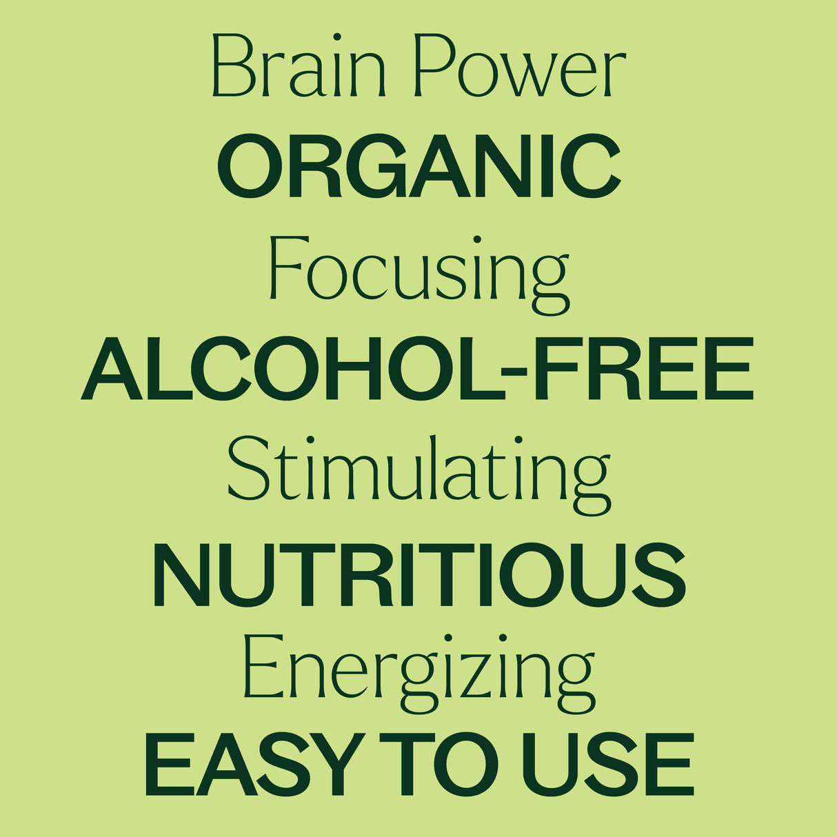 Brain Power Organic Herbal Supplement