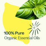 Organic Lemon Basil Essential Oil Blend