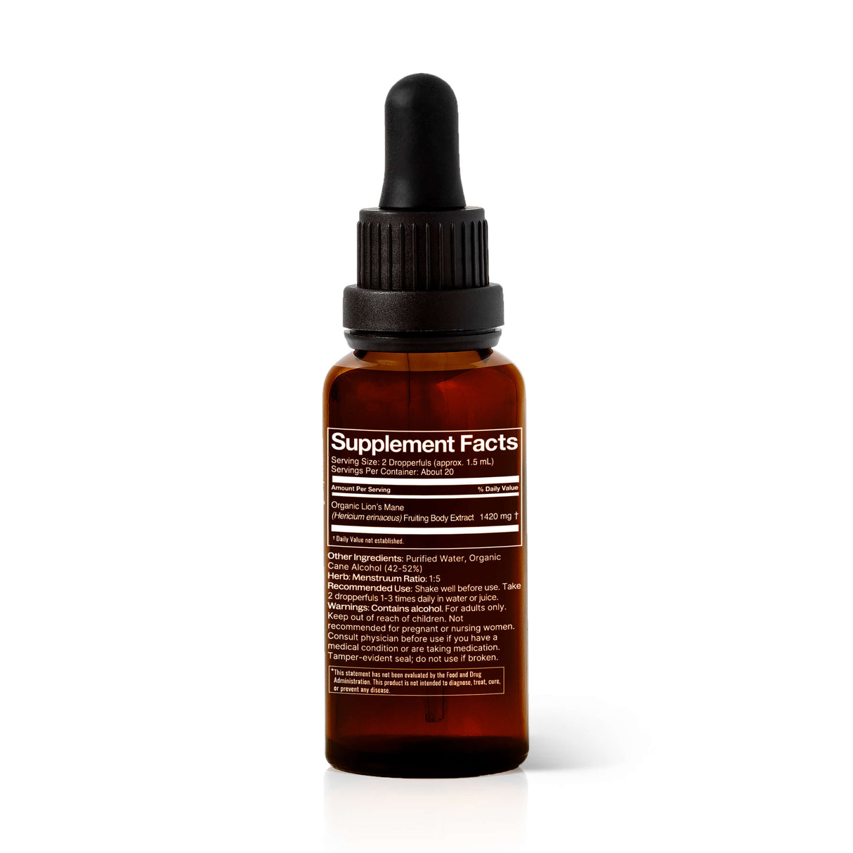 Organic Lion's Mane Tincture