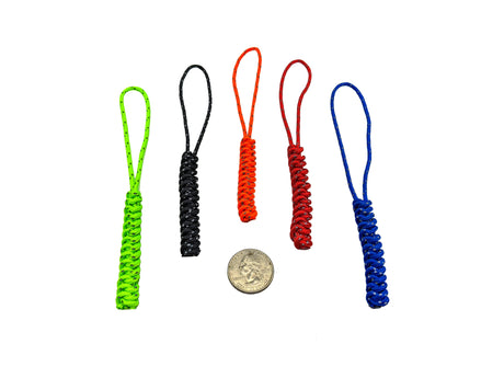 Micro Reflective Boa Spiral Knot Lanyard ( 5 Pack )
