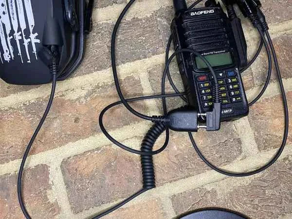 SMC (Shoot, Move Communicate) Baofeng UV9R, GT-3WP Cable to Connect to Electronic Earmuffs by Tigrett Outdoors
