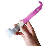 Pink Hive Tool with J Hook