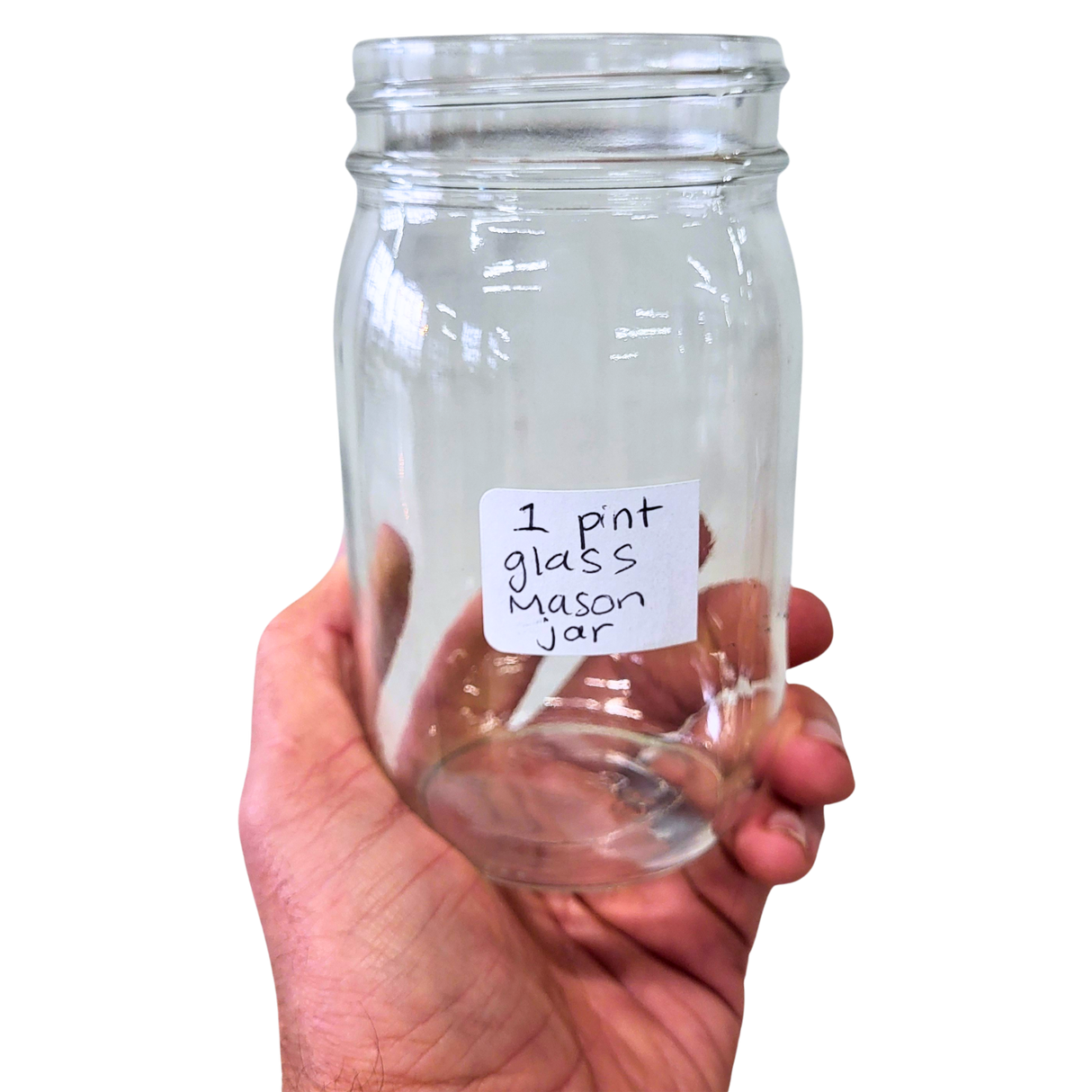 Pint Glass Mason Jar - 16 oz